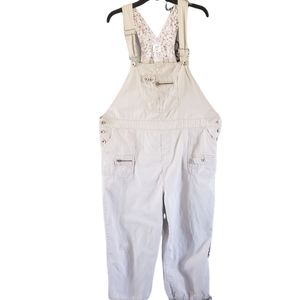 Oversized Maternity Oversized Khaki Jumpsuit Size Large